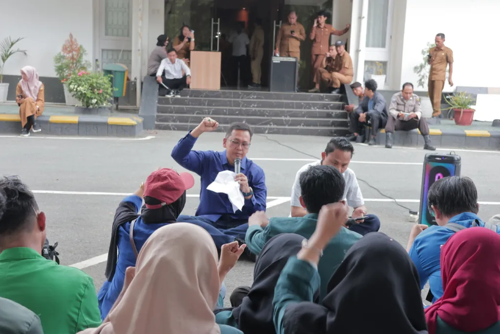 DPRD Sulteng Terima Aksi Mahasiswa, Dua Tuntutan Diteruskan ke Pusat