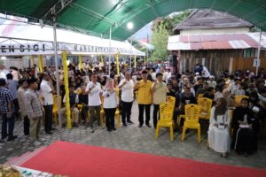 Reses Bersama 600 Pemuda Sigi, H. Muhidin Mohamad Said Serap Aspirasi Generasi Milenial