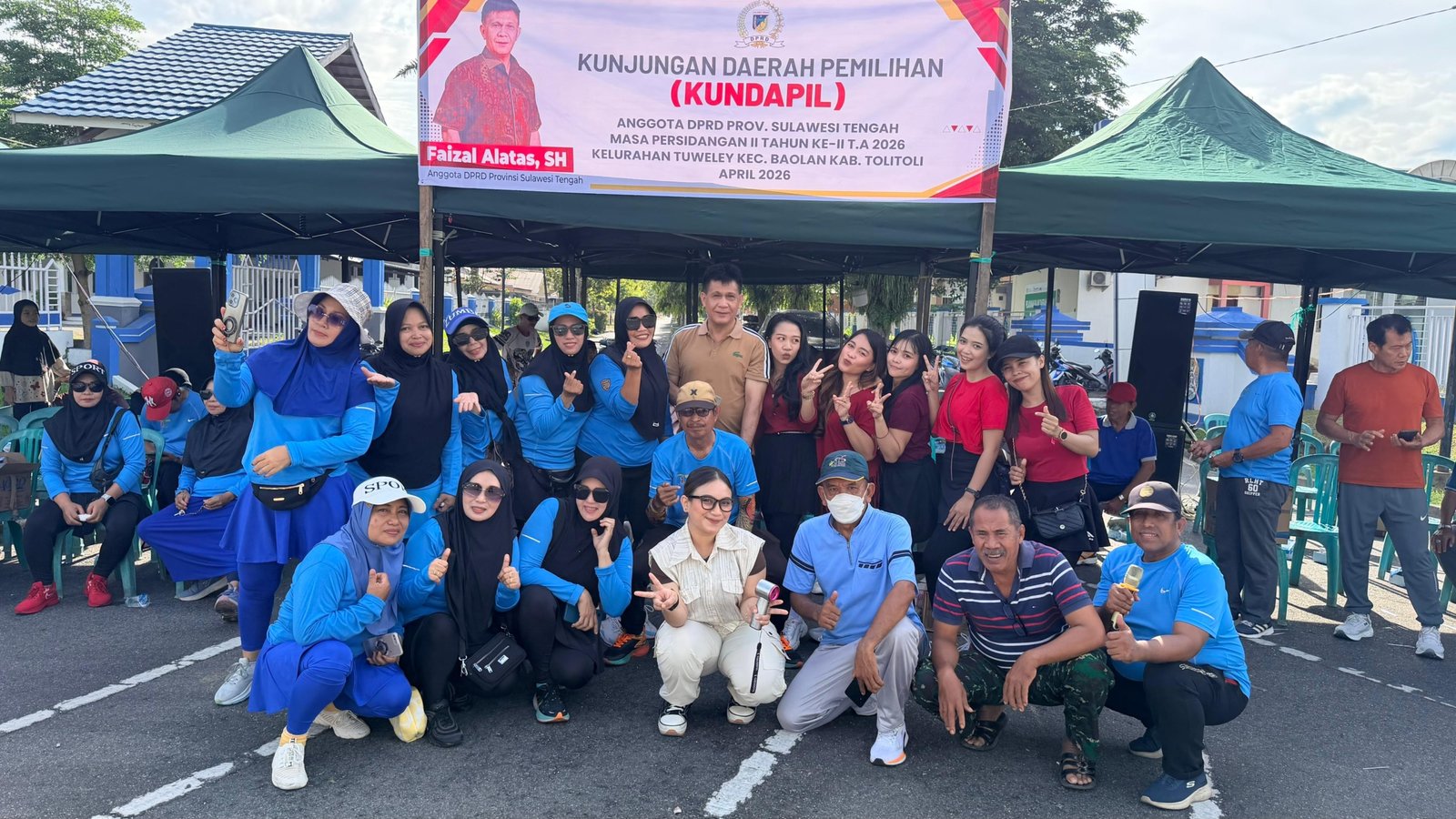 Faizal Alatas Gelar Kundapil untuk Serap Aspirasi Masyarakat Kelurahan Tuweley