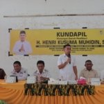 Henri Kusuma Muhidin Gelar Kundapil di Labuan Donggala, Serap Aspirasi dan Paparkan Progres Program