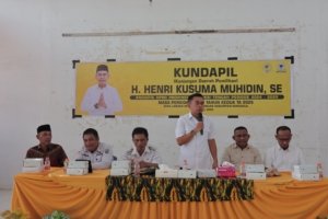 Henri Kusuma Muhidin Gelar Kundapil di Labuan Donggala, Serap Aspirasi dan Paparkan Progres Program