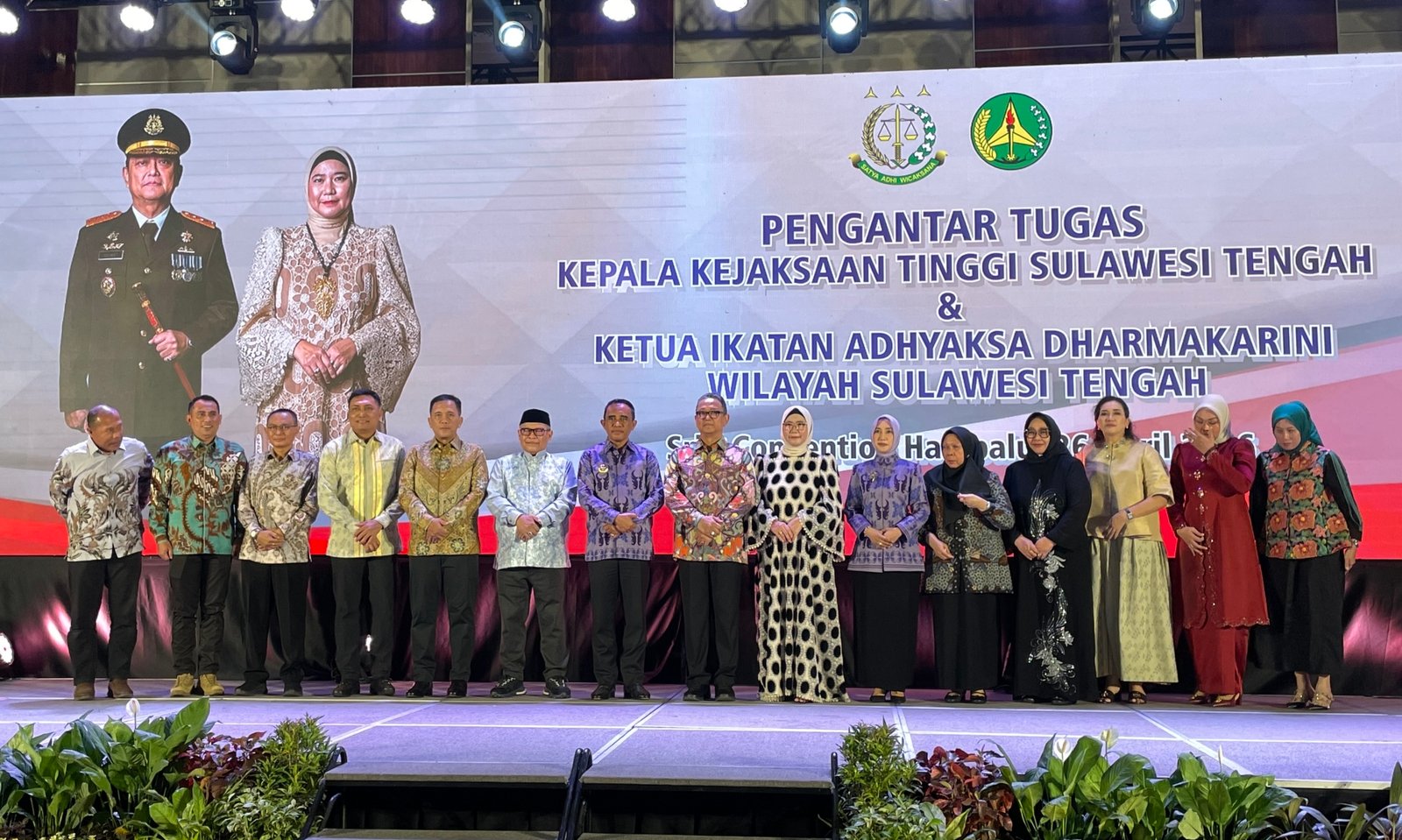 Ketua DPRD Sulteng Arus Abdul Karim Hadiri Pengantar Tugas Kejati