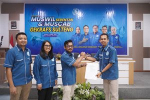 Rehstaat H. Pelu Nahkodai Gekrafs Donggala, Siap Dorong Ekonomi Kreatif dan Pariwisata