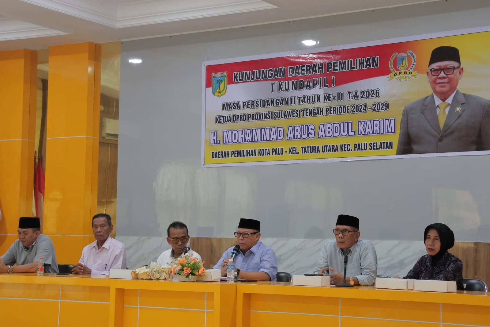 Ketua DPRD Sulteng Serap Aspirasi Warga Tatura Utara, Paparkan Perkembangan Program