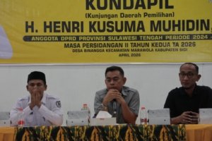 Serap Aspirasi Warga Binangga, Henri Kusuma Muhidin Turun Langsung Lewat Kundapil