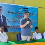 Royke W. Kaloh Tampung Aspirasi Warga Dalam Kundapil di Desa Kalora