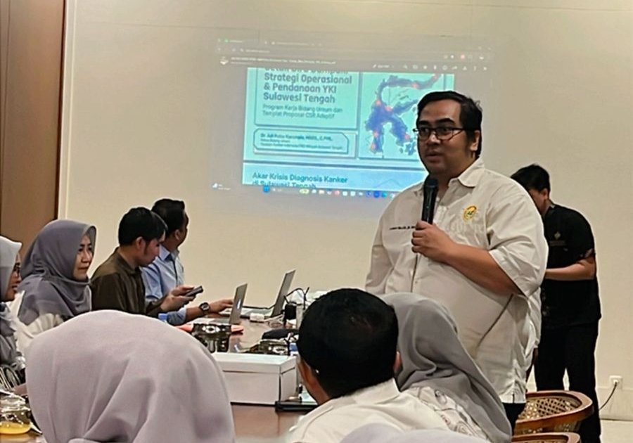 Gebrakan Awal! Ketua YKI Sulteng Gaspol Raker Perdana