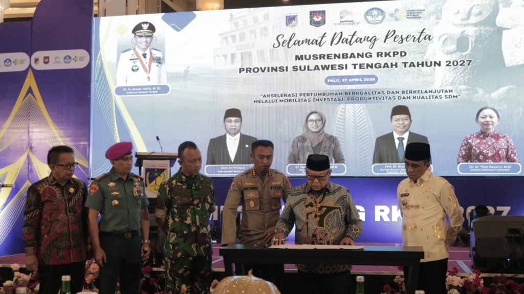 Arus Abdul Karim Hadiri Musrenbang RKPD Provinsi Sulawesi Tengah Tahun 2027