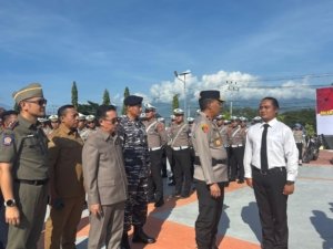 Hadapi Dinamika Global, DPRD Sulteng Dukung Penuh Apel Gelar Pasukan Polda Sulteng