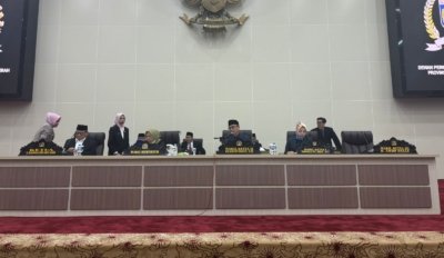 DPRD Sulteng Gelar Rapat Paripurna Penyampaian Rekomendasi LKPJ Tahun 2025