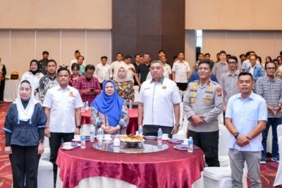 Henri kusuma Muhidin Menghadiri Pelantikan Pengurus POBSI Sulteng Periode 2025–2029