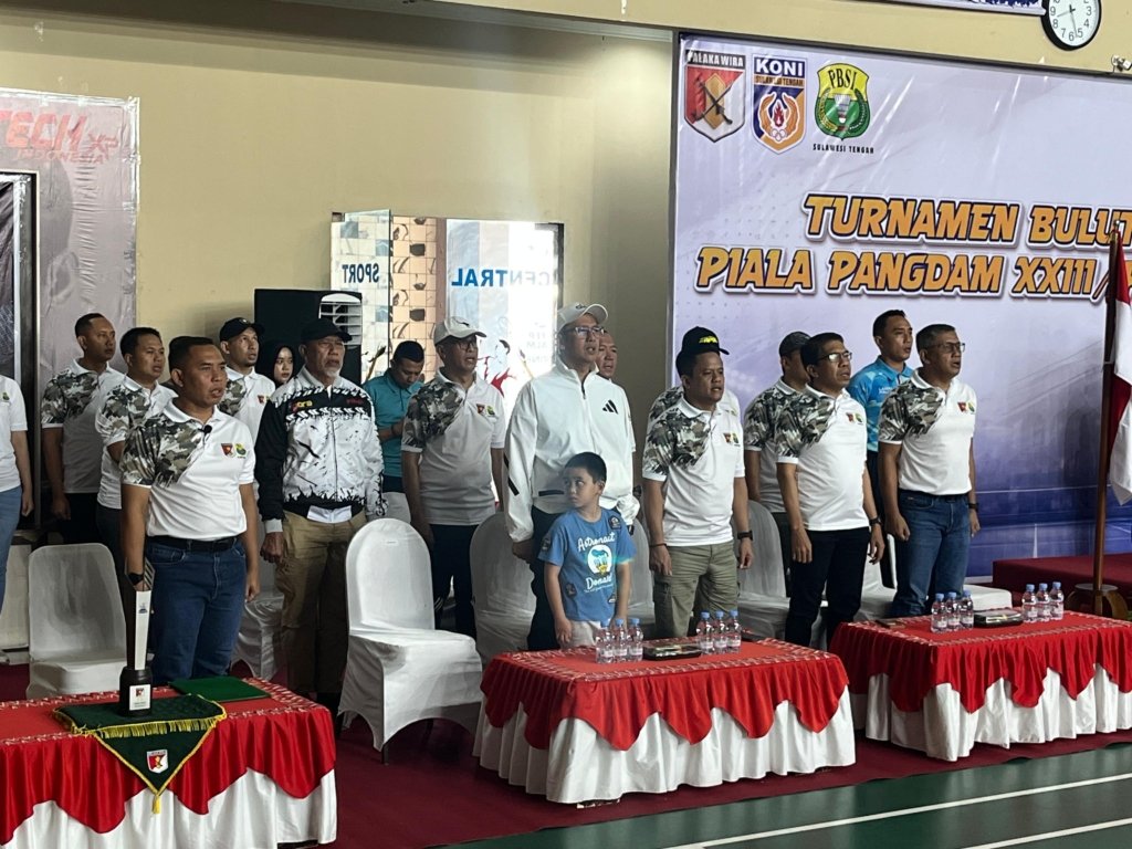 DPRD Sulteng Hadiri Turnamen Bulutangkis Piala Pangdam XIII/Palaka Wira 2026, Hidayat Pakamundi Tekankan Gerakan “Berani Sehat”