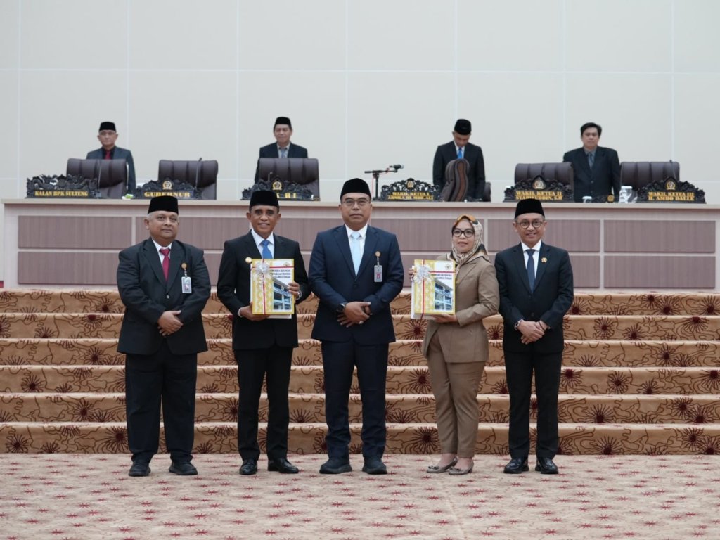 Pemprov Sulteng Kembali Raih Opini WTP dari BPK, Pertahankan Capaian 13 Kali Berturut-turut