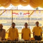 Henri Kusuma Muhidin Pimpin Muscam XI Golkar Donggala di Sojol, Perkuat Konsolidasi Kader