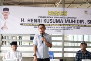 Henri Kusuma Muhidin Serap Kegelisahan Warga Desa Tulo Dan Pastikan Anggaran Berpihak Pada Rakyat