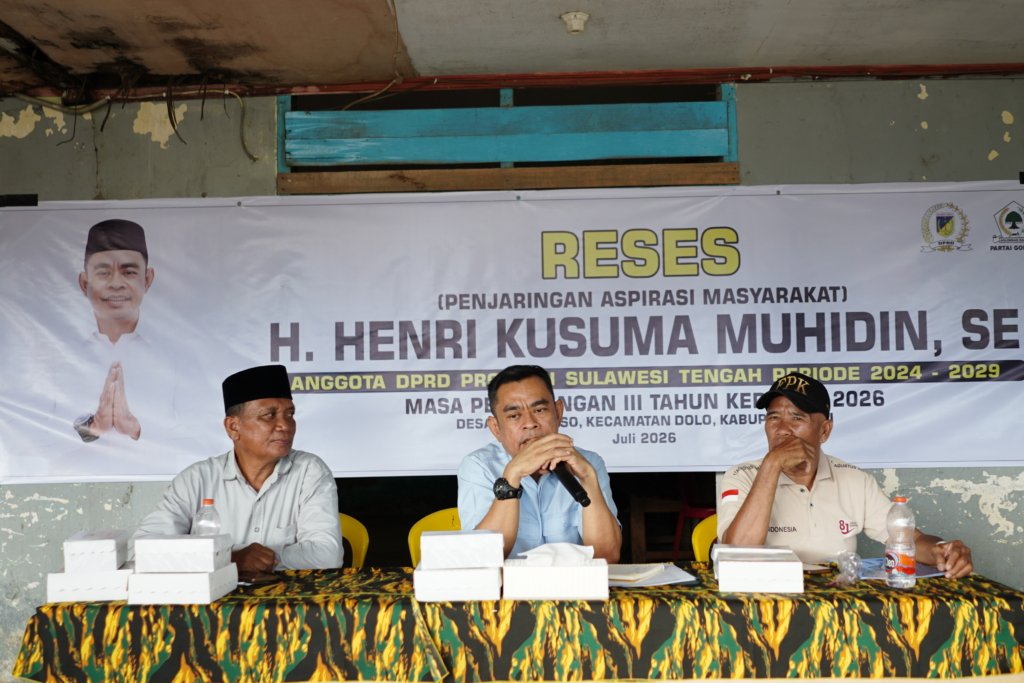 Maraton di Sigi, Henri Kusuma Muhidin Jemput Aspirasi Akar Rumput di Langaleso