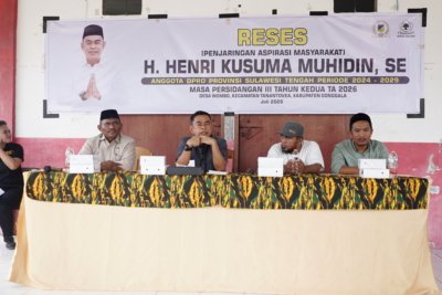 Menjejak Wombo Induk, Henri Kusuma Muhidin Kawal Tuntutan Infrastruktur hingga Urat Nadi Pertanian