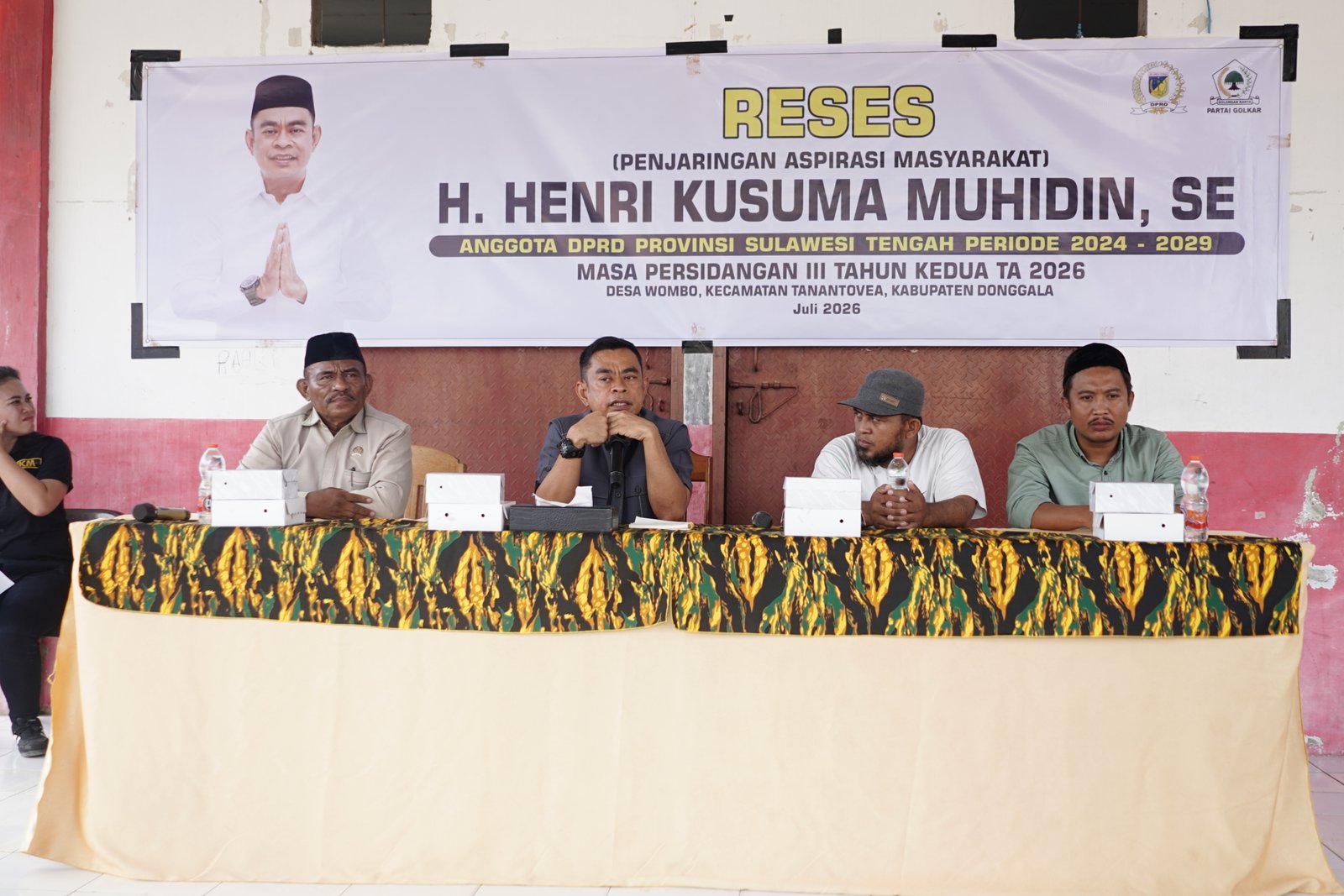 Menjejak Wombo Induk, Henri Kusuma Muhidin Kawal Tuntutan Infrastruktur hingga Urat Nadi Pertanian