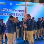 Terima Pataka dari Ketum DPP, Hasan Abdul Kadir Langsung Tancap Gas Lantik DPC Gekrafs se-Sulteng