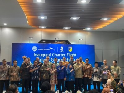 Hidayat Pakamundi Hadiri Inagurasi Penerbangan Perdana Palu–Guangzhou