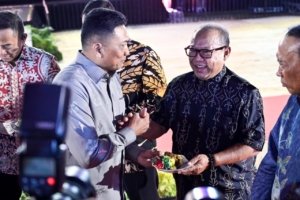 H. Mohammad Arus Abdul Karim Hadiri HUT ke-1 Kodam XXIII/Palaka Wira
