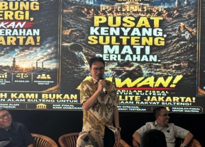 Ketua Komisi II DPRD Sulteng Hadiri Konsolidasi Rakyat, Dorong Transparansi Fiskal DBH